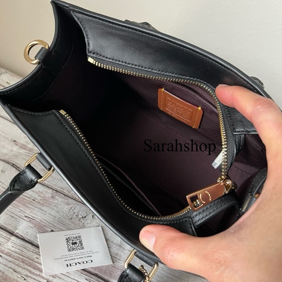 ✅Coach Maggie Small Tote Bag In Signature Leather - Picture 11 of 13